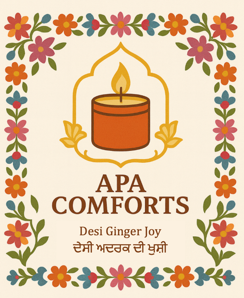 Desi Ginger Joy – Punjabi Gingerbread Inspired Wax Melts (Christmas Special)