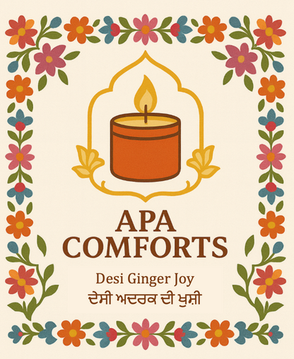 Desi Ginger Joy – Punjabi Gingerbread Inspired Wax Melts (Christmas Special)