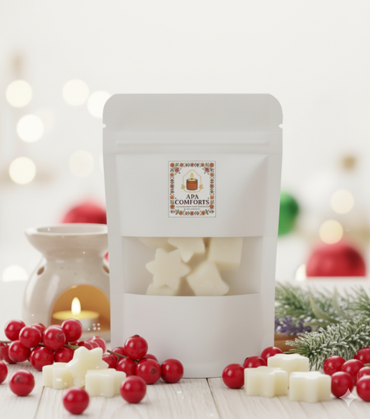 Desi Cranberry Cheer – Punjabi-Inspired Cranberry Wax Melts (Christmas Special)